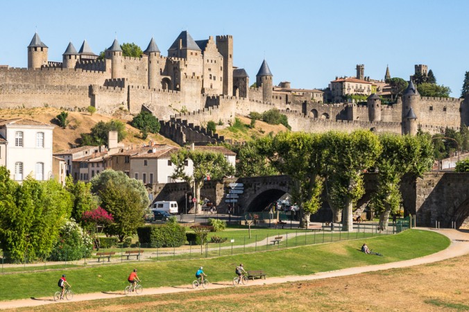 Ein ganz besonderes Ausflugsziel ist die mittelalterliche Festungsanlage Carcassonne. Hier kann man radeln, wandern, die Festungsanlage bestaunen und vieles mehr... (#5)