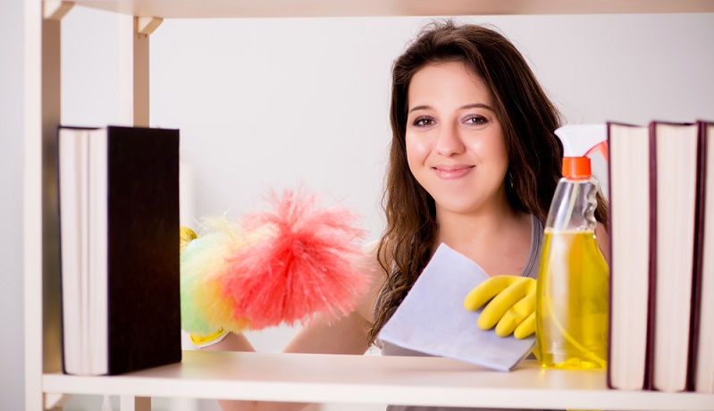 Weniger wichtig ist oftmals, wenn noch etwas Staub im Bücherregal liegt oder die Fenster nicht komplett streifenfrei sind.