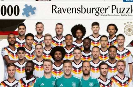 DFB-Fanartikel zur WM 2026 verbinden Spielspaß, Wissen und (Foto: Ravensburger Verlag GmbH)