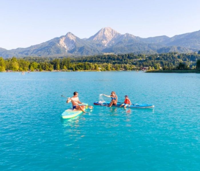 Camping: Wohnen mitten in der Natur (Foto: Region Villach Tourismus oder Kärnten Werbung. Michael Stabentheiner)